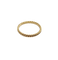 Bague alliance vintage torsadée en or 18k