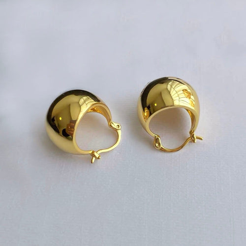 Boucles d'oreilles Jullie - Boucles d'oreilles Big Bell 58 Facettes SER1034YG