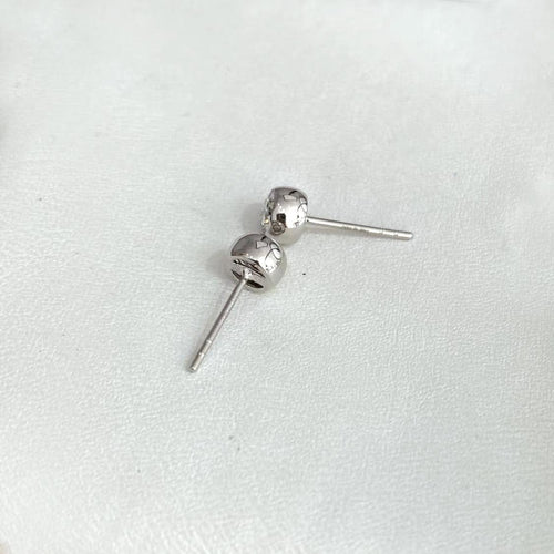 Boucles d'oreilles Embrace - Boucles d'oreilles Donut en or blanc et diamants 58 Facettes GER1012WG