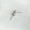 Boucles d'oreilles Embrace - Boucles d'oreilles Donut en or blanc et diamants 58 Facettes GER1012WG