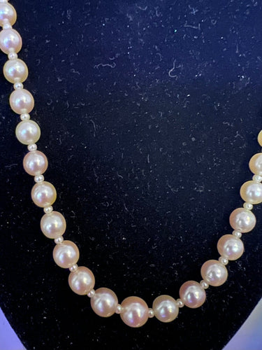 Collier Collier en or 18K et perles de culture 55,5 cm 58 Facettes Estim167