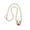 Collier Collier perles de culture en or jaune, rubis et diamants 58 Facettes 1786