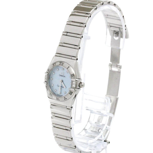 Montre Omega Constellation My Choice - Montre quartz acier et diamants 58 Facettes a7wwo237pq