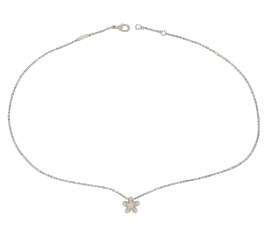 Van Cleef & Arpels Socrate - Collier en or blanc et diamant