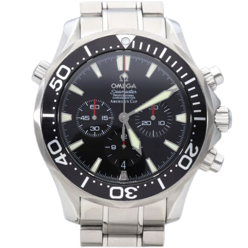 Omega Seamaster 300M - Montre chronographe automatique en acier