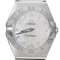 Omega Constellation - Montre femme en acier et diamants