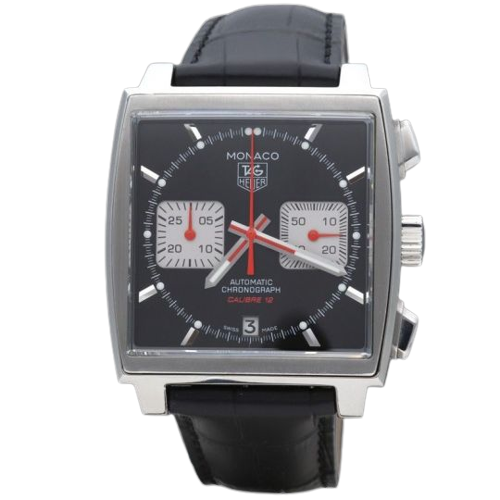 TAG Heuer Monaco - Montre chronographe Calibre 12 en acier