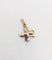 Pendentif Pendentif trèfle antique en or 18k, grenats et perle 58 Facettes A07318
