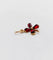 Pendentif Pendentif trèfle antique en or 18k, grenats et perle 58 Facettes A07318