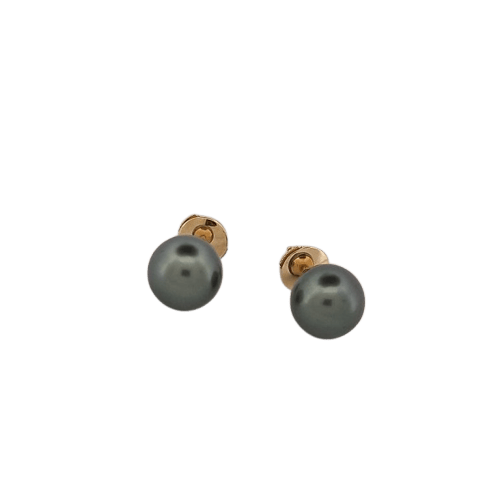 Boucles d'oreilles Boucles d'oreilles perles en or jaune 58 Facettes 1665271