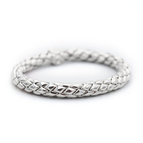 Bracelet Chimento Stretch - Bracelet en or blanc 58 Facettes 290B26_M