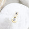 Pendentif Pendentif en or bicolore 18K et diamant 0,16 ct 58 Facettes 1B-LL