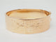 Bracelet Bracelet ancien - Jonc floral en or rose 58 Facettes 33493
