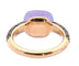 Bague 58 Pomellato Capri - Bague en or jaune, jade et améthystes 58 Facettes POMELLATO - Bague Capri - or jaune, jade et améthystes