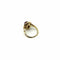Bague 52 Bague en or jaune, rubis cabochon et diamants 58 Facettes Z15B51805