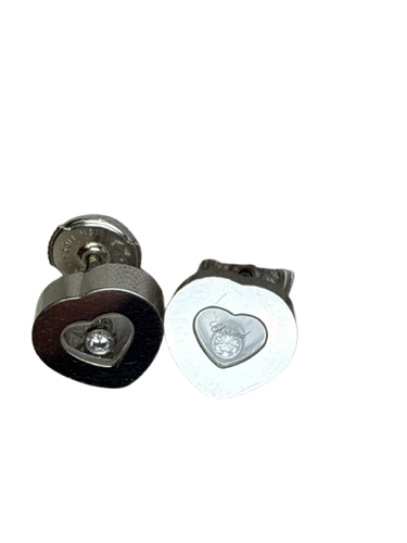 Chopard Happy Diamond - Boucles d'oreilles en or 18 carats et diamants