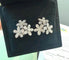 Boucles d'oreilles Van Cleef & Arpels Socrate - Boucles d’oreilles en or blanc et diamants 58 Facettes jnci81