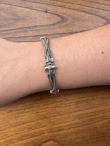 Bracelet Hermès - Bracelet en argent 58 Facettes id: 1777741
