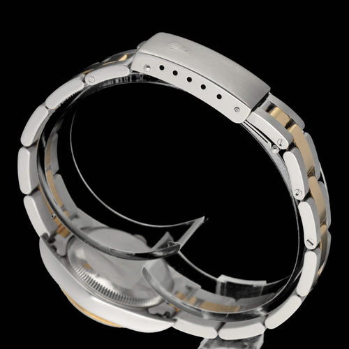 Montre Rolex - Montre Oyster Perpetual Lady 67193 or et acier 58 Facettes ROL/OOP/234