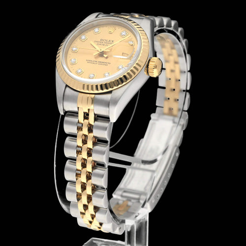 Montre Rolex - Montre Lady-Datejust 79173G en or et acier 58 Facettes ROL/LDJ/673