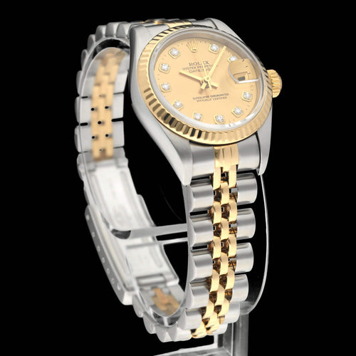 Montre Rolex - Montre Lady-Datejust 79173G en or et acier 58 Facettes ROL/LDJ/673
