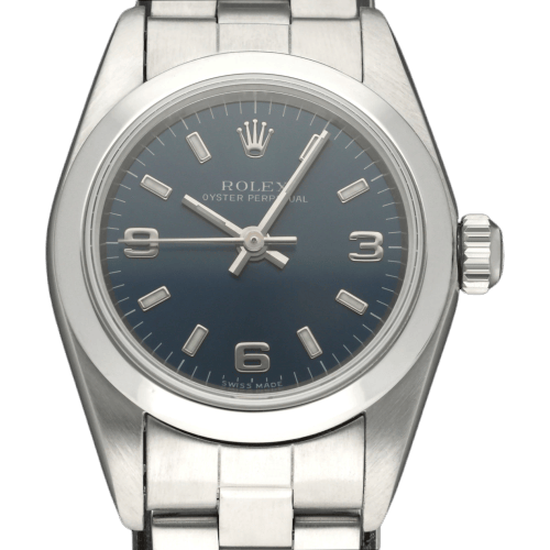 Montre Rolex Oyster Perpetual - Montre Lady 76080 en acier 58 Facettes ROL/OOP/233