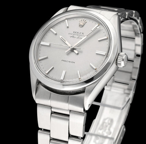 Montre Rolex Air King - Montre Precision 5500 en acier 58 Facettes ROL/AIK/232