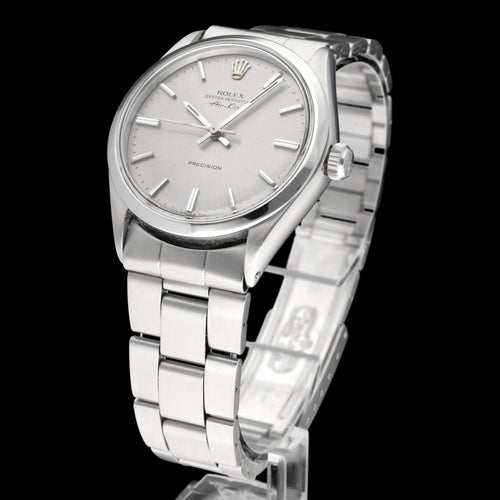 Montre Rolex Air King - Montre Precision 5500 en acier 58 Facettes ROL/AIK/232