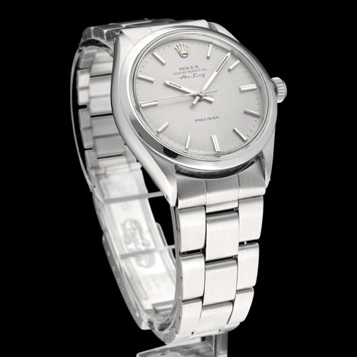 Montre Rolex Air King - Montre Precision 5500 en acier 58 Facettes ROL/AIK/232