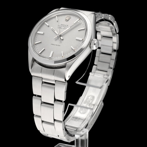 Montre Rolex Air King - Montre Precision 5500 en acier 58 Facettes ROL/AIK/232