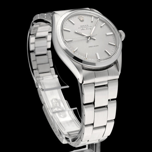Montre Rolex Air King - Montre Precision 5500 en acier 58 Facettes ROL/AIK/232