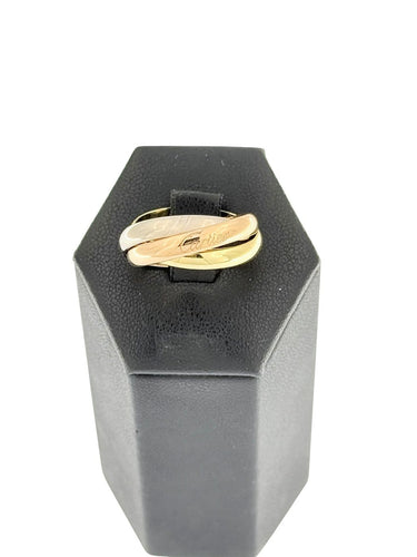 Bague 67 Cartier Trinity - Bague triple en or 18 carats 58 Facettes A2105