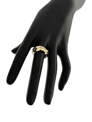 Bague 67 Cartier Trinity - Bague triple en or 18 carats 58 Facettes A2105