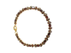 Bracelet en or jaune et grenats