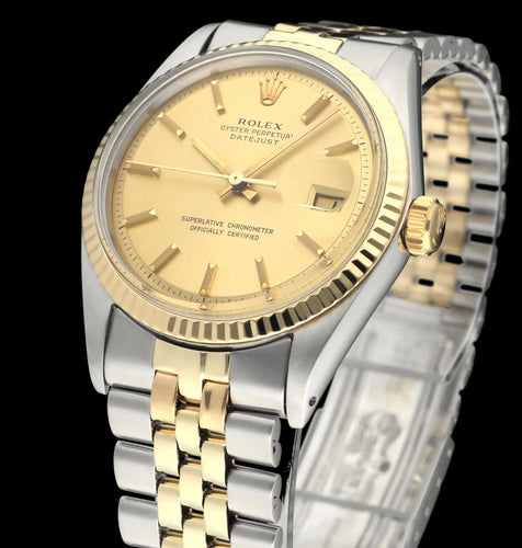Montre Rolex - Montre Datejust 1601 en or et acier 58 Facettes ROL/DJ1/1470
