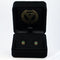 Boucles d'oreilles Boucles d'oreilles en or jaune 585 et opales noires naturelles 58 Facettes E025