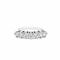 Bague 54 Infinity Sparkle - Bague demi-alliance en or blanc et diamants 58 Facettes 50473