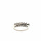 Bague 54 Infinity Sparkle - Bague demi-alliance en or blanc et diamants 58 Facettes 50473