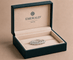 Bague 54 Infinity Sparkle - Bague demi-alliance en or blanc et diamants 58 Facettes 50473