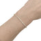 Bracelet Bracelet ligne en or rose et diamants 58 Facettes 35764