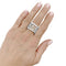 Bague 53 Chopard Haute Joaillerie - Bague en or blanc et diamants 58 Facettes 35668