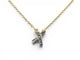 Collier Tiffany & Co Paloma's Graffiti X - Collier en or jaune, platine et diamants 58 Facettes 275378