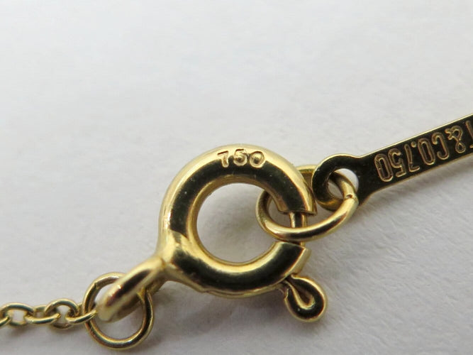Collier Tiffany & Co Paloma's Graffiti X - Collier en or jaune, platine et diamants 58 Facettes 275378