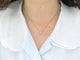 Collier Tiffany & Co Paloma's Graffiti X - Collier en or jaune, platine et diamants 58 Facettes 275378