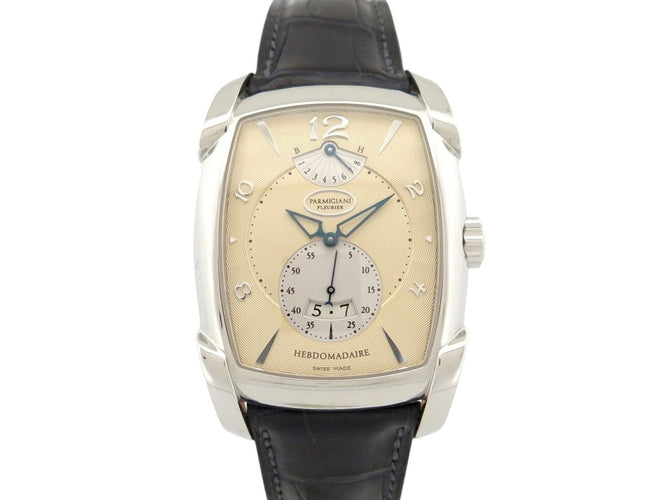 Montre Parmigiani Fleurier Kalpa XL Hebdomadaire - Montre en acier palladié 58 Facettes 275449