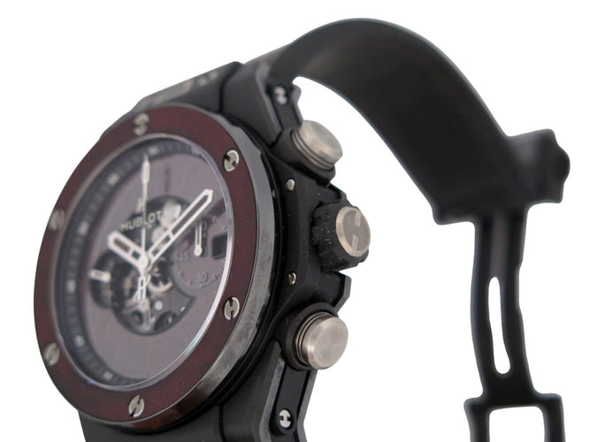 Montre Hublot Big Bang Unico Berluti - Montre chronographe en céramique 58 Facettes 275448
