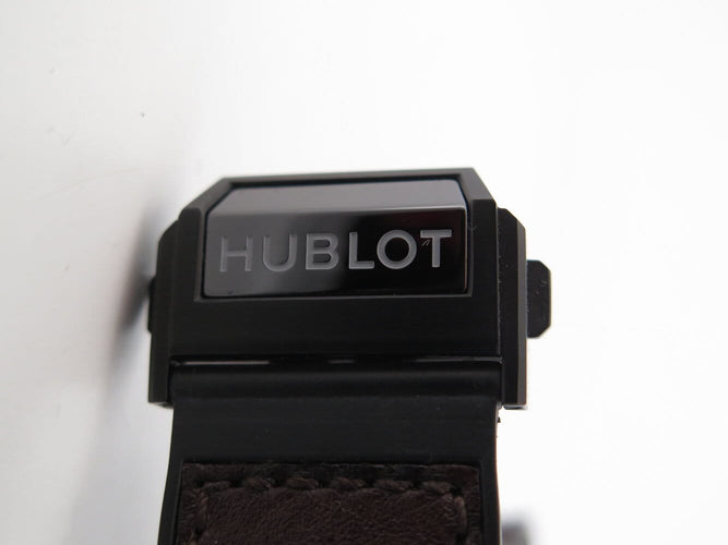 Montre Hublot Big Bang Unico Berluti - Montre chronographe en céramique 58 Facettes 275448