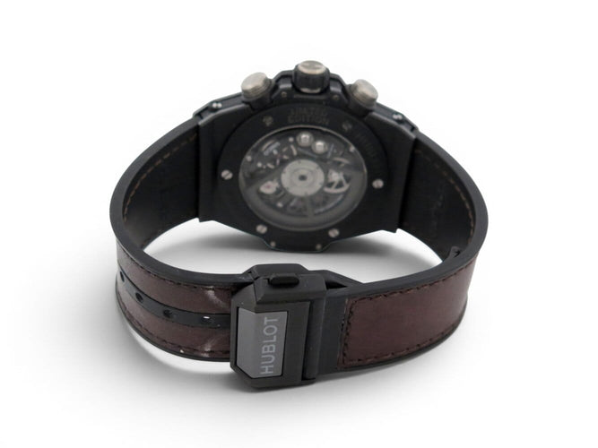 Montre Hublot Big Bang Unico Berluti - Montre chronographe en céramique 58 Facettes 275448