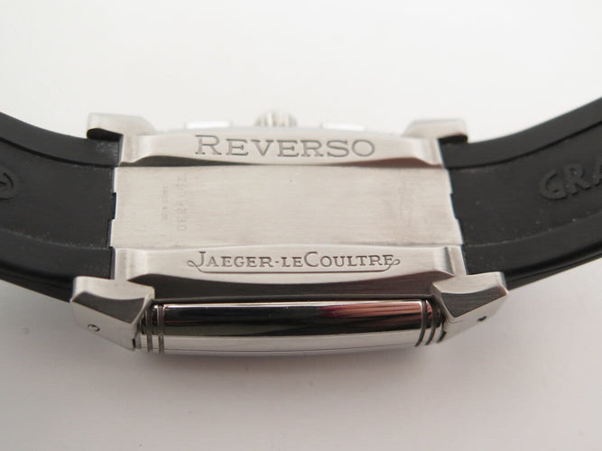 Montre Jaeger-LeCoultre Reverso Gran Sport - Montre chronographe rétrograde en acier 58 Facettes 275447