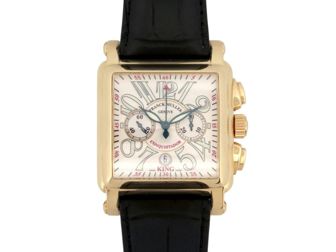 Montre Franck Muller King Conquistador Cortez - Montre en or jaune 18k 58 Facettes 275446
